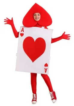 Fun Costumes Adult Ace Of Hearts Costume