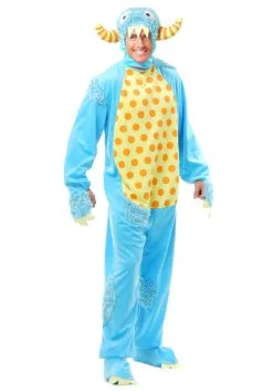 Charades Blue Monster Costume For Adults
