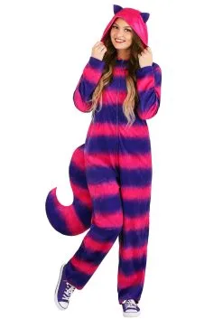 Fun Costumes Cheshire Cat Onesie For Adults