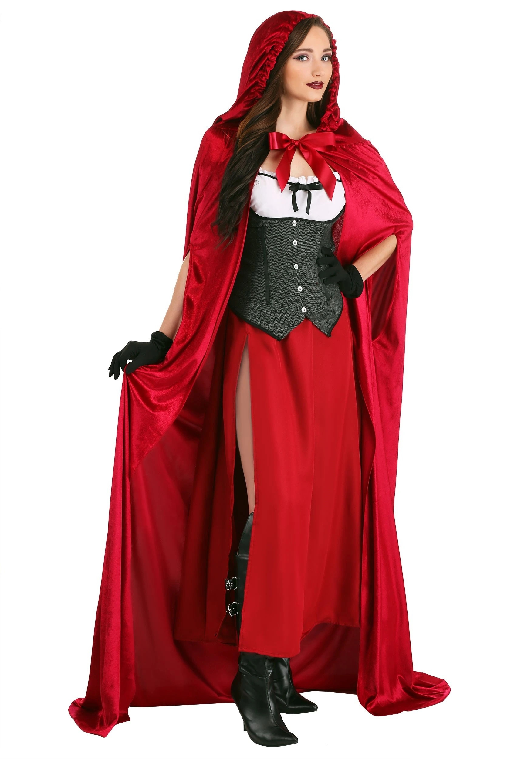 Partytime Costume & Lingerie (Yiwu) Factory Crimson Riding Cloak - Image 4