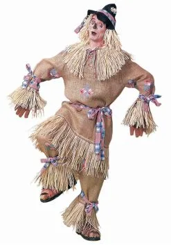 Forum Novelties, Inc Deluxe Men's Scarecrow Costume