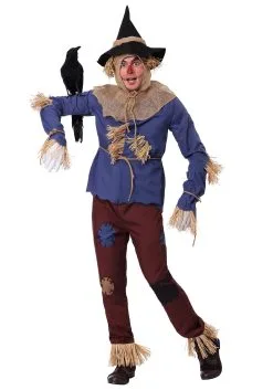 Fun Costumes Patchwork Scarecrow Adult Costume