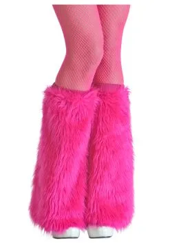 Fun Costumes Adult Pink Furry Boot Covers