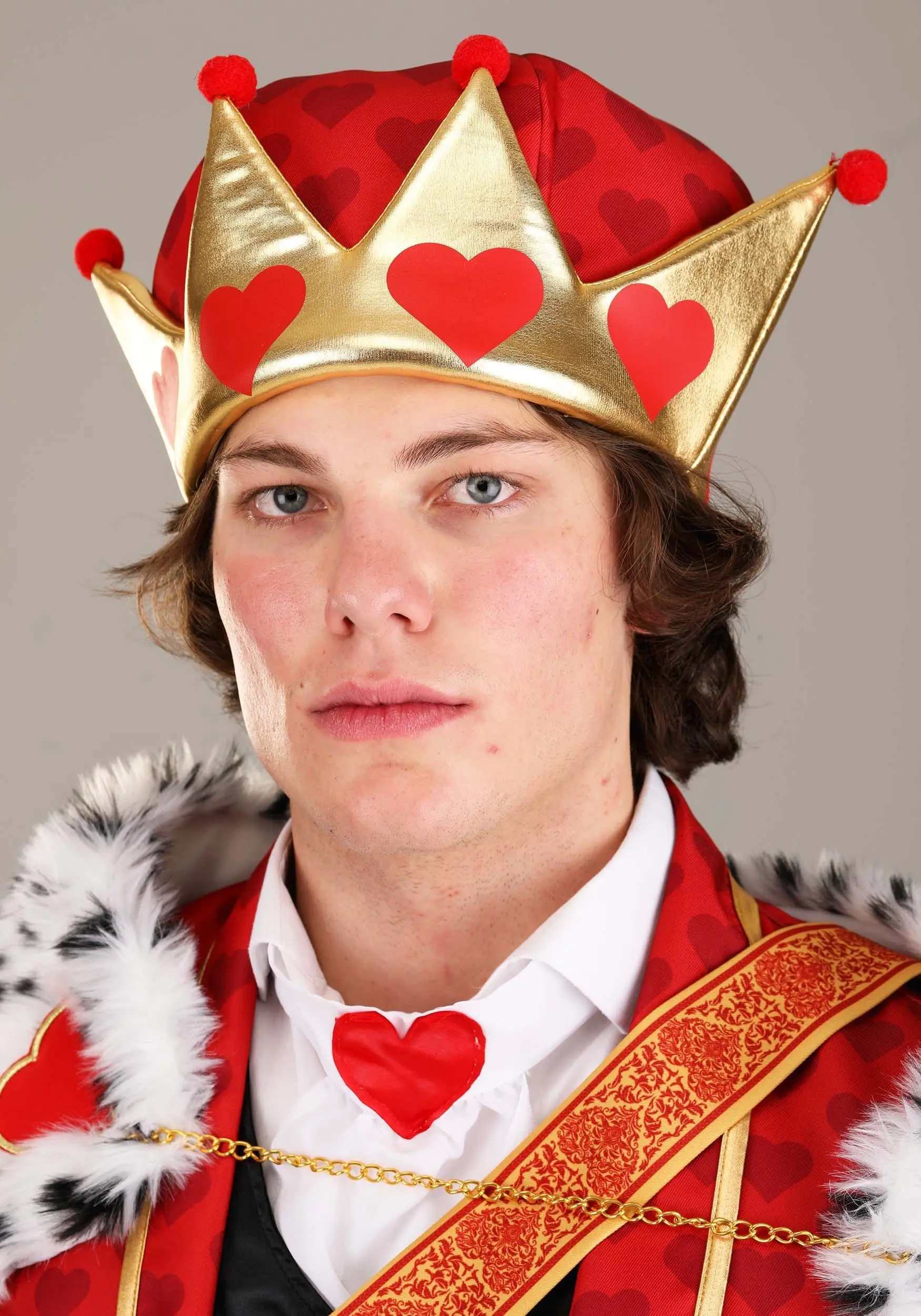 Fun Costumes Premium King Of Hearts Costume For Adults - Image 3