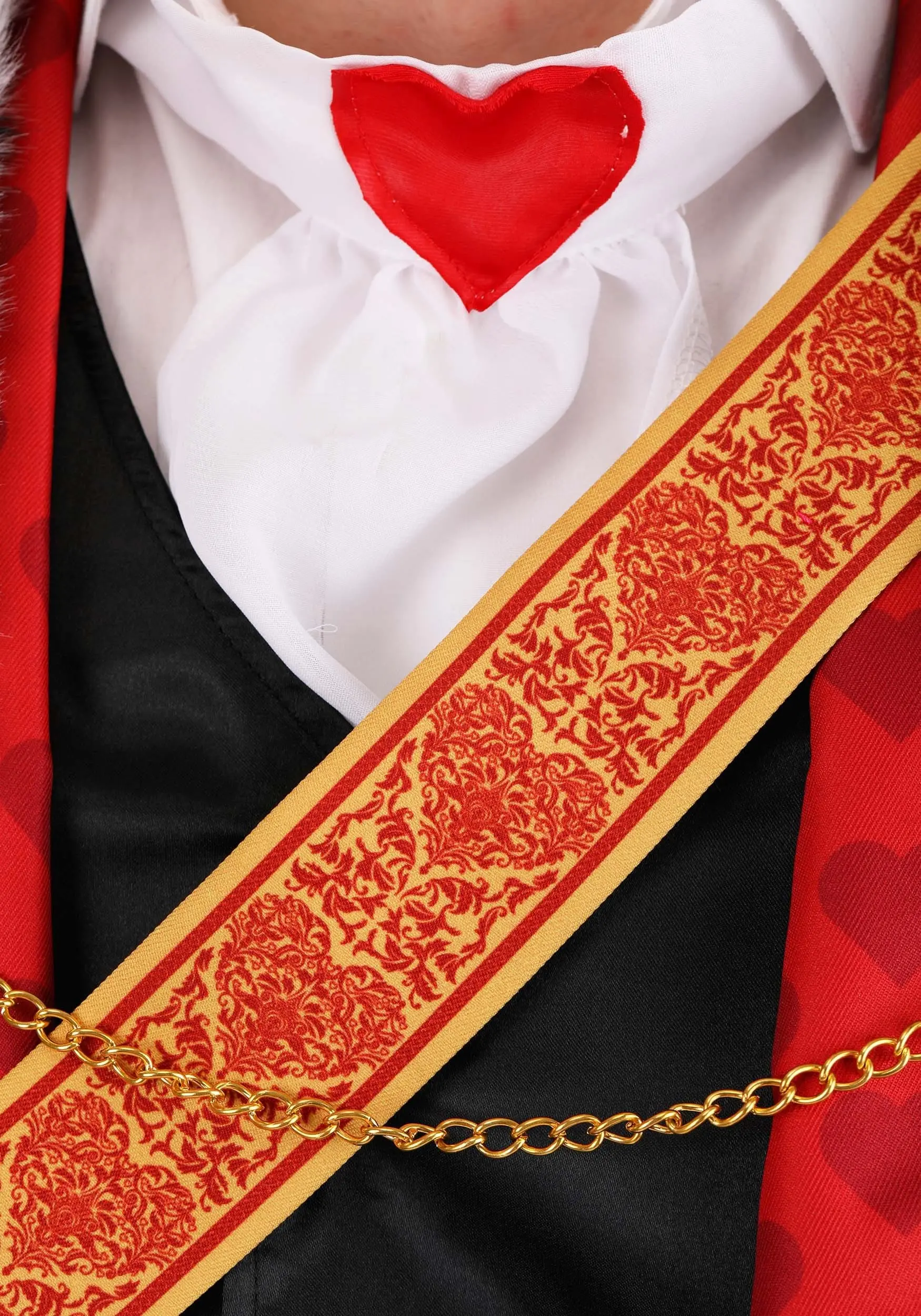 Fun Costumes Premium King Of Hearts Costume For Adults - Image 5