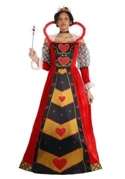 Suzhou Zhongsheng Imp & Exp Co., Ltd Premium Queen Of Hearts Costume For Women