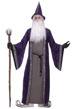 Forum Novelties, Inc Adult Purple Wizard Costume With Belt