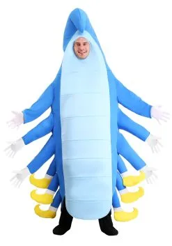 Fun Costumes Blue Caterpillar Adult Costume