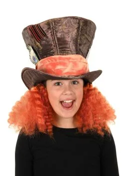 Elope Disney Alice In Wonderland Child Mad Hatter Costume Hat