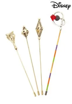 Elope Disney Mad Hatter Alice In Wonderland Pin Set