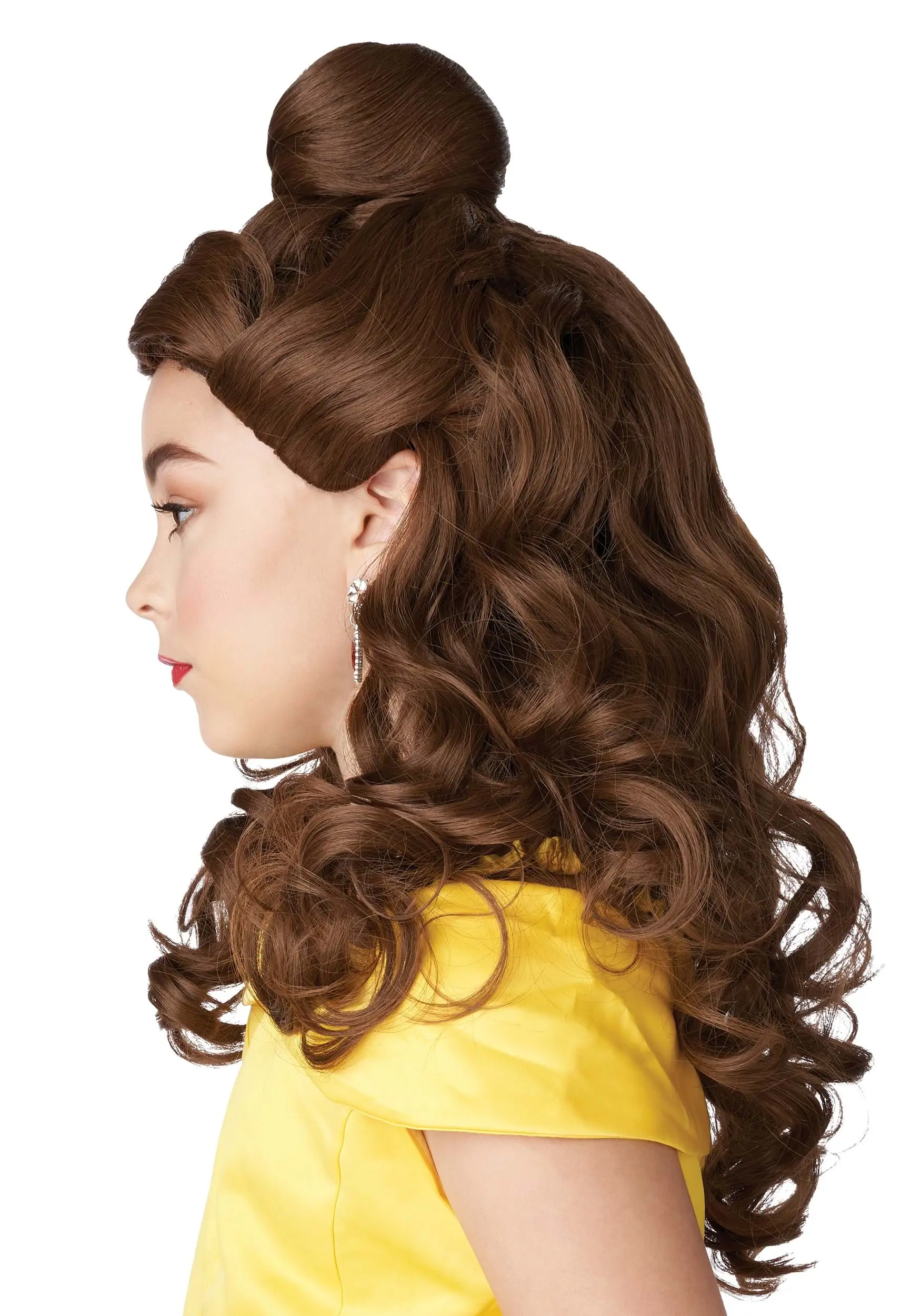 California Costume Collection Girl's Belle Wig - Image 3