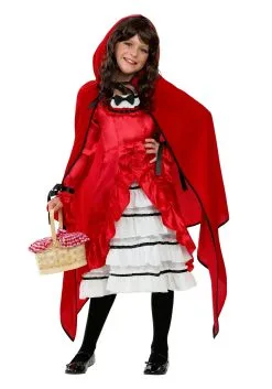 Shangai Jianwuyi Industrial & Commercial Ltd. Fairytale Girl's Red Riding Hood Costume