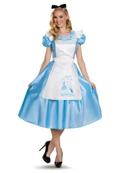 Disguise Classic Alice Deluxe Adult Costume
