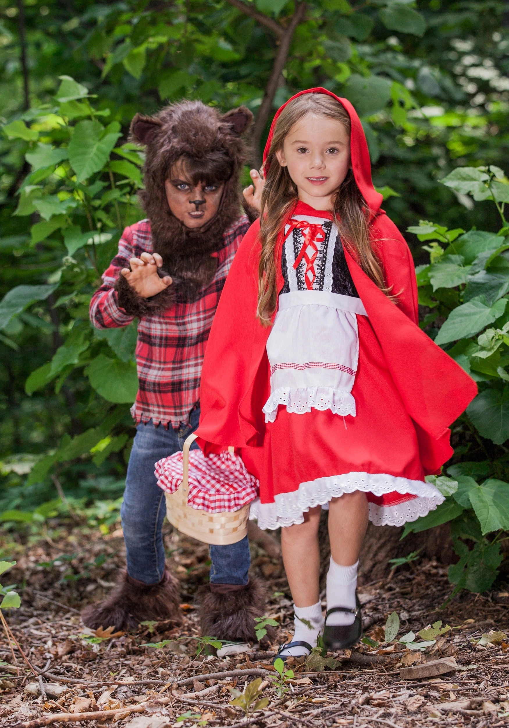 Fun Costumes Girls Deluxe Little Red Riding Hood Costume - Image 10