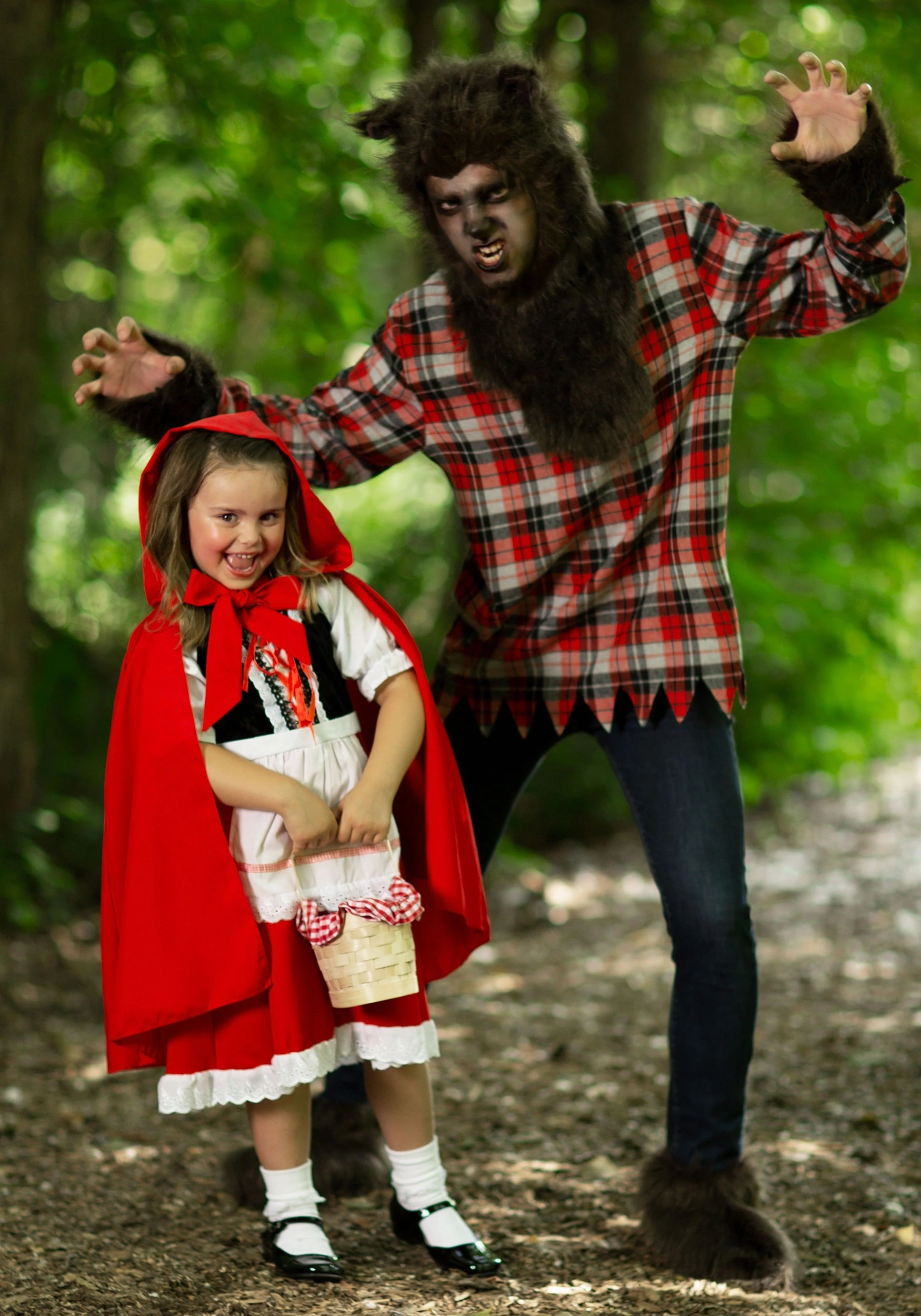 Fun Costumes Girls Deluxe Little Red Riding Hood Costume - Image 6
