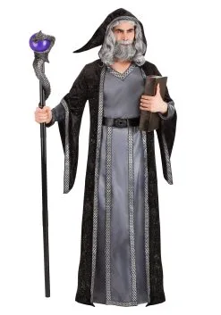 Fun Costumes Deluxe Dark Wizard Costume