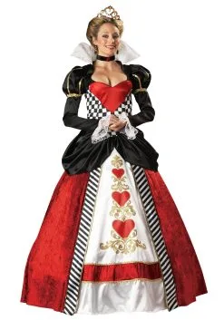 In Character Deluxe Queen Of Hearts Adult Costume