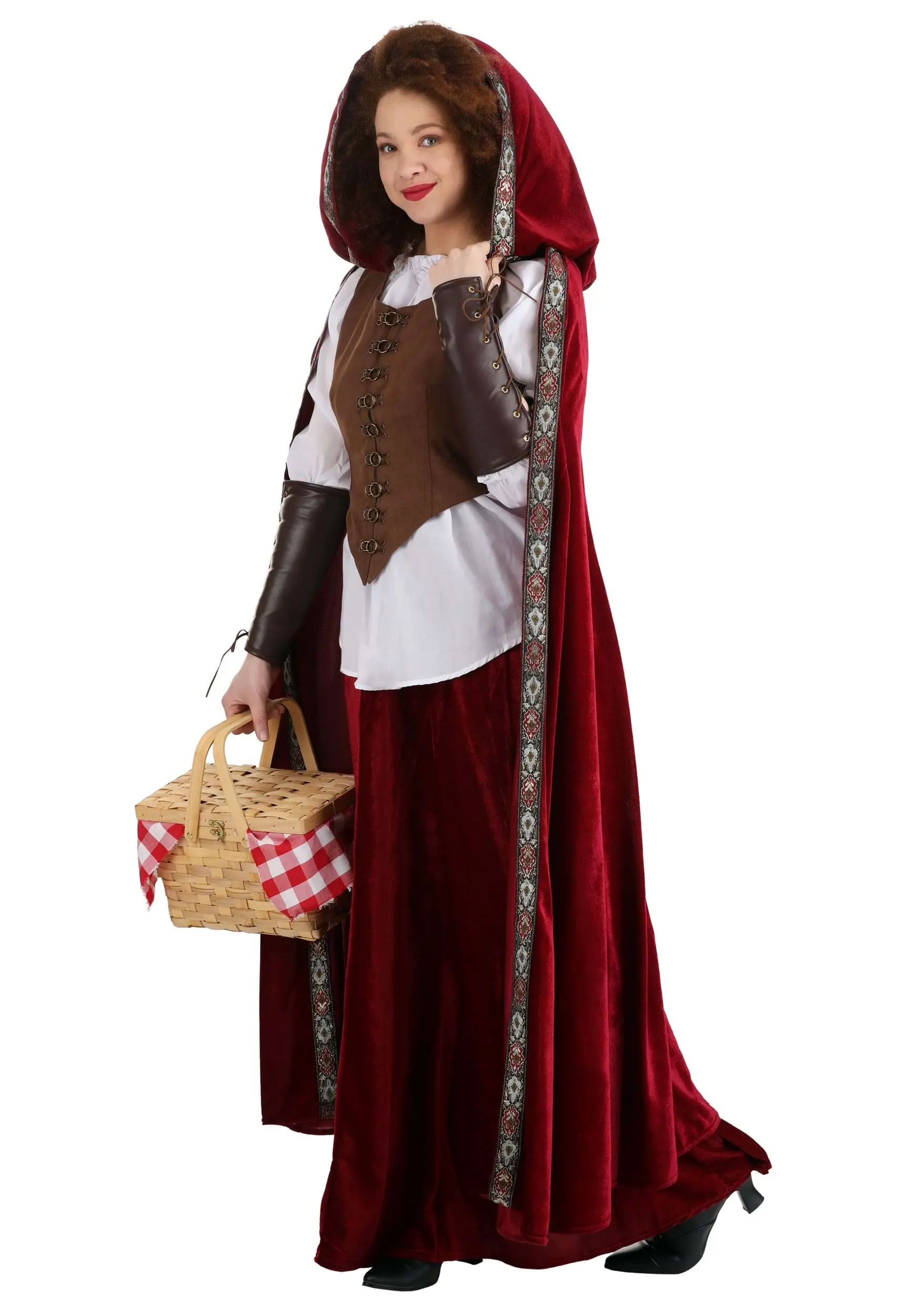 Fun Costumes Deluxe Red Riding Hood Costume - Image 7