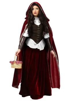 Fun Costumes Deluxe Red Riding Hood Costume