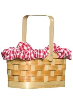 Rasta Imposta Gingham Basket Handbag