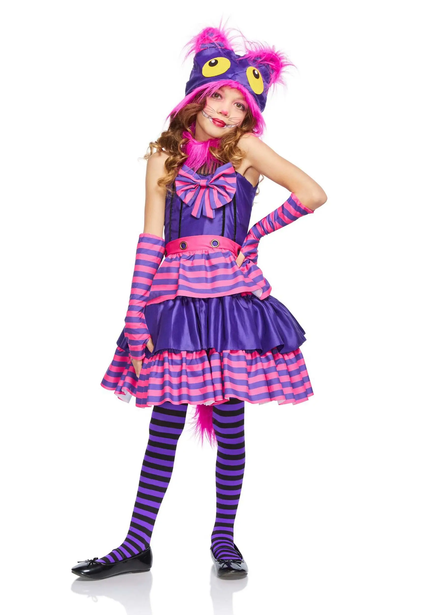 Seeing Red Girl's Crazy Cat Deluxe Costume