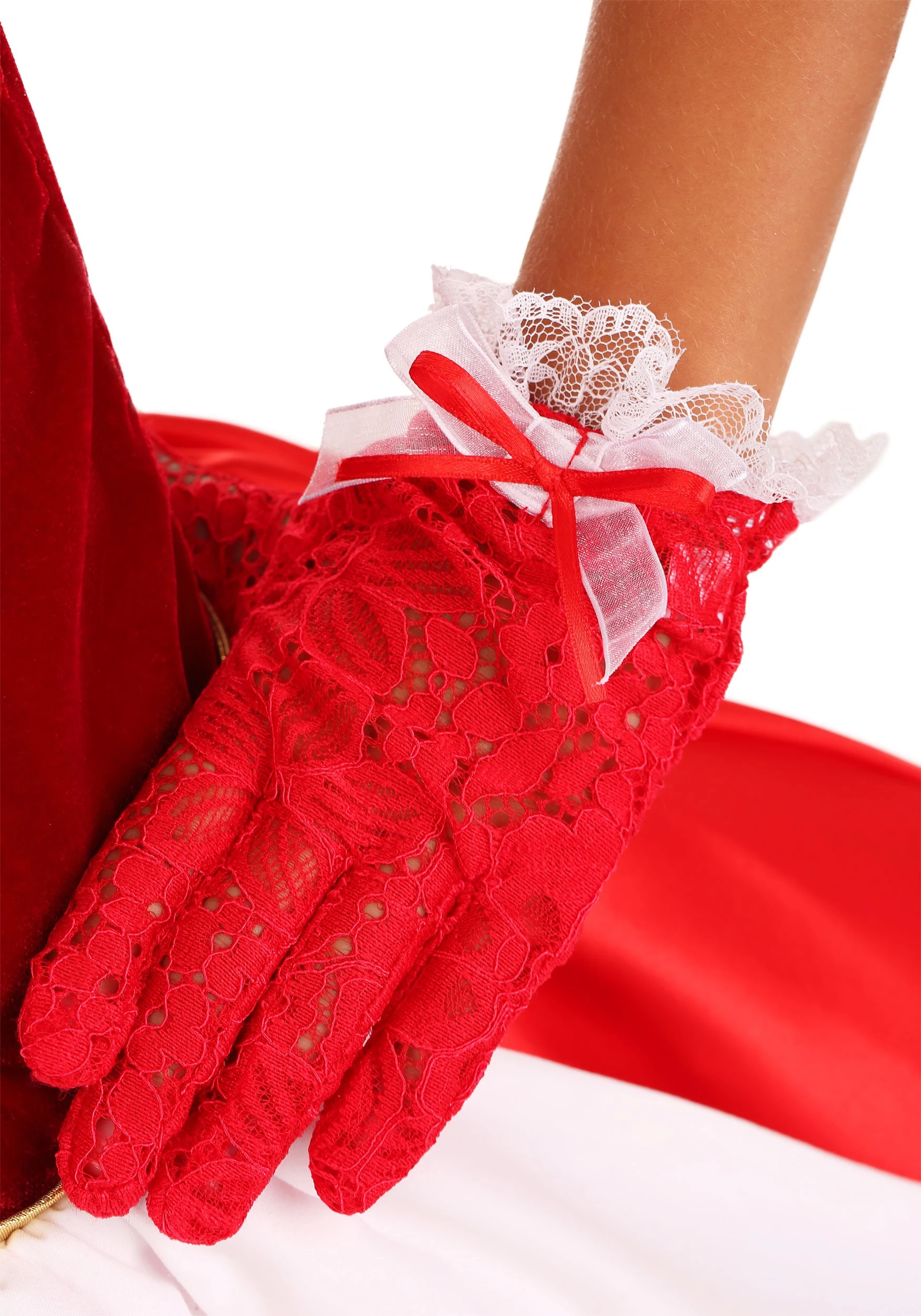 A Leading Role Premium Realistic Girls Red Riding Hood Costume - Image 9