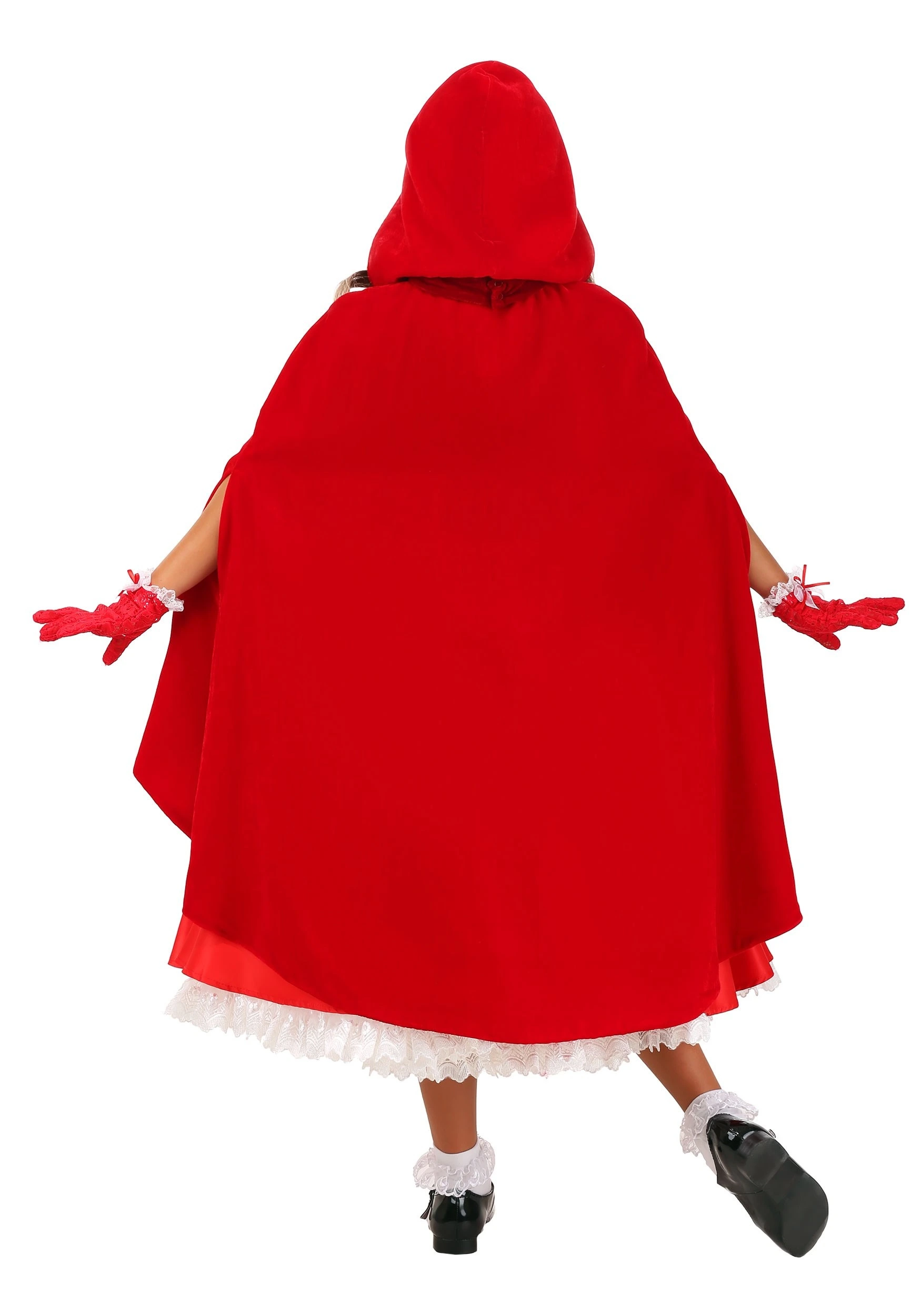 A Leading Role Premium Realistic Girls Red Riding Hood Costume - Image 4