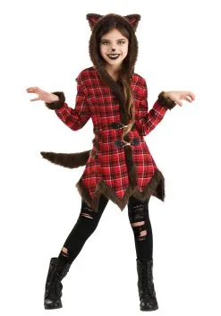 Fun Costumes Werewolf Coat Costume For Girls