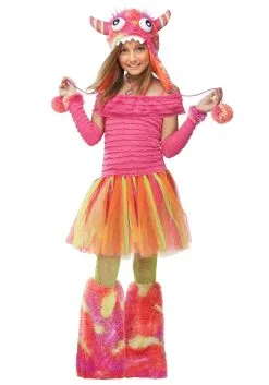 Fun World Girls Wild Child Monster Costume
