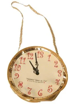 LF Products Pte. Ltd. Gold Alice Clock Purse