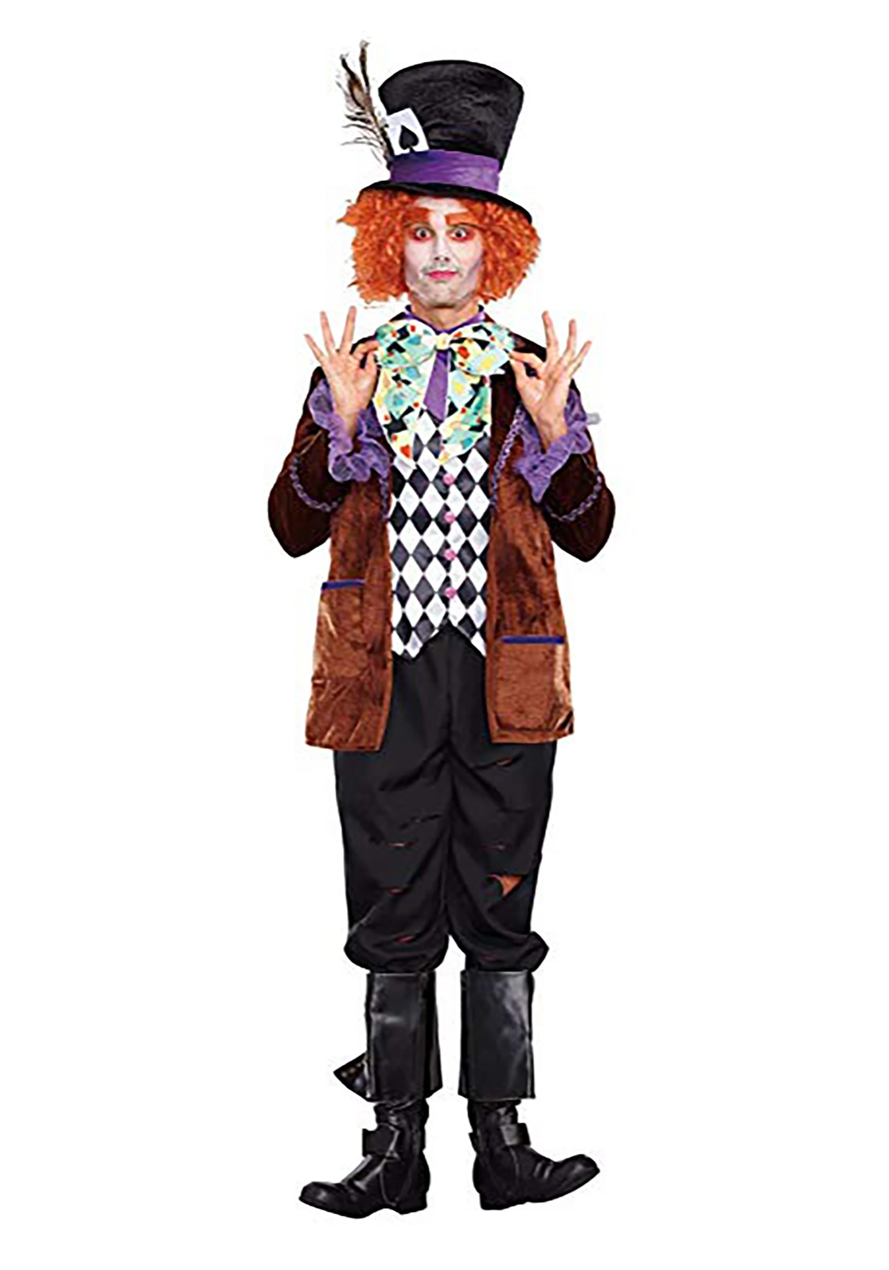 Dreamgirl Men's Hatter Madness Costume