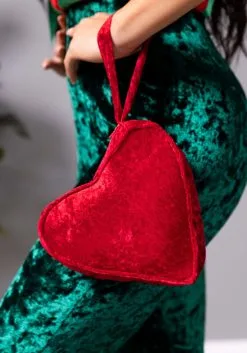 Fun Costumes Plush Heart Purse