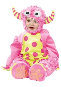 Charades Pink Mini Monster Costume For Infants