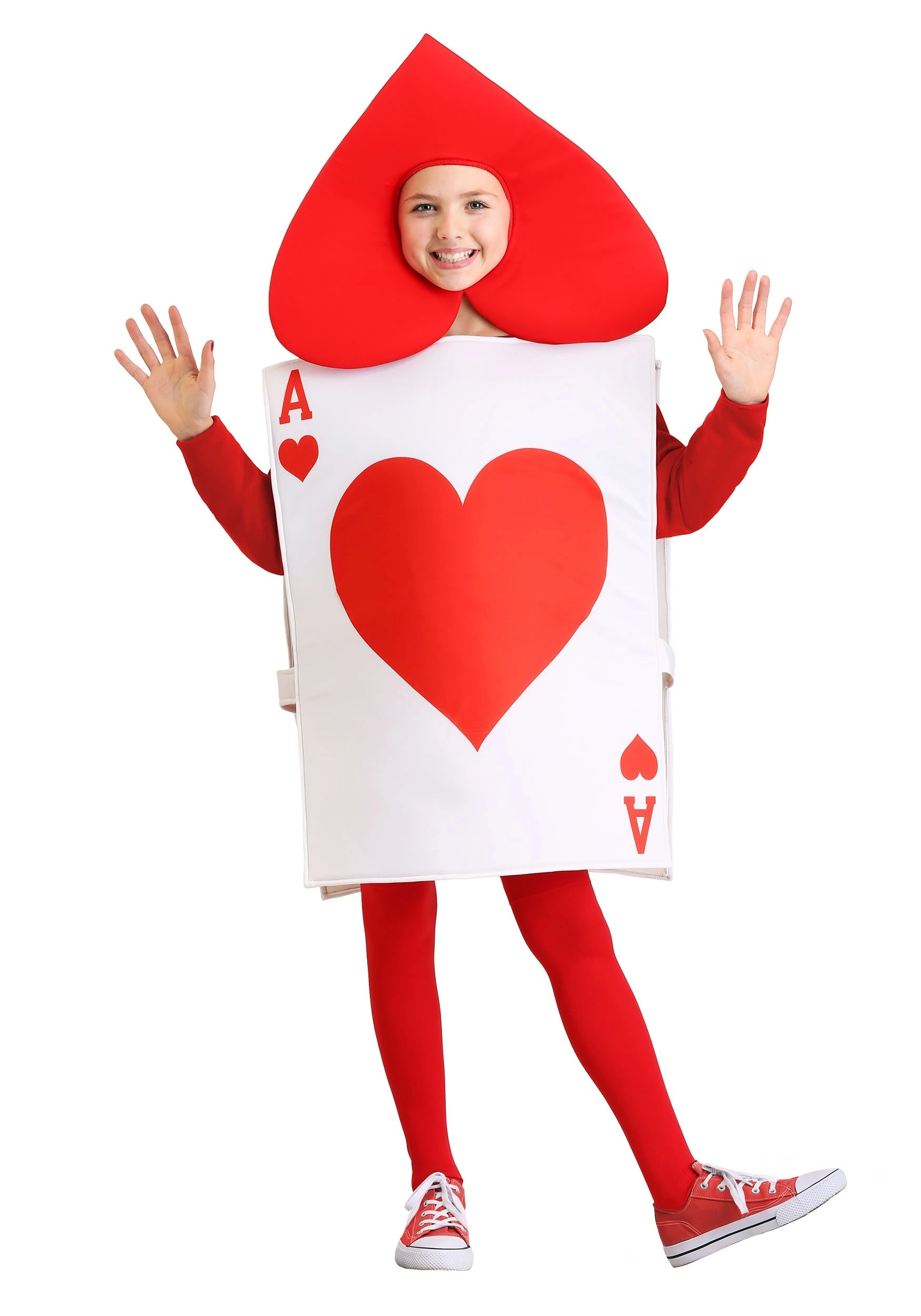 Fun Costumes Ace Of Hearts Costume For Kids - Image 3