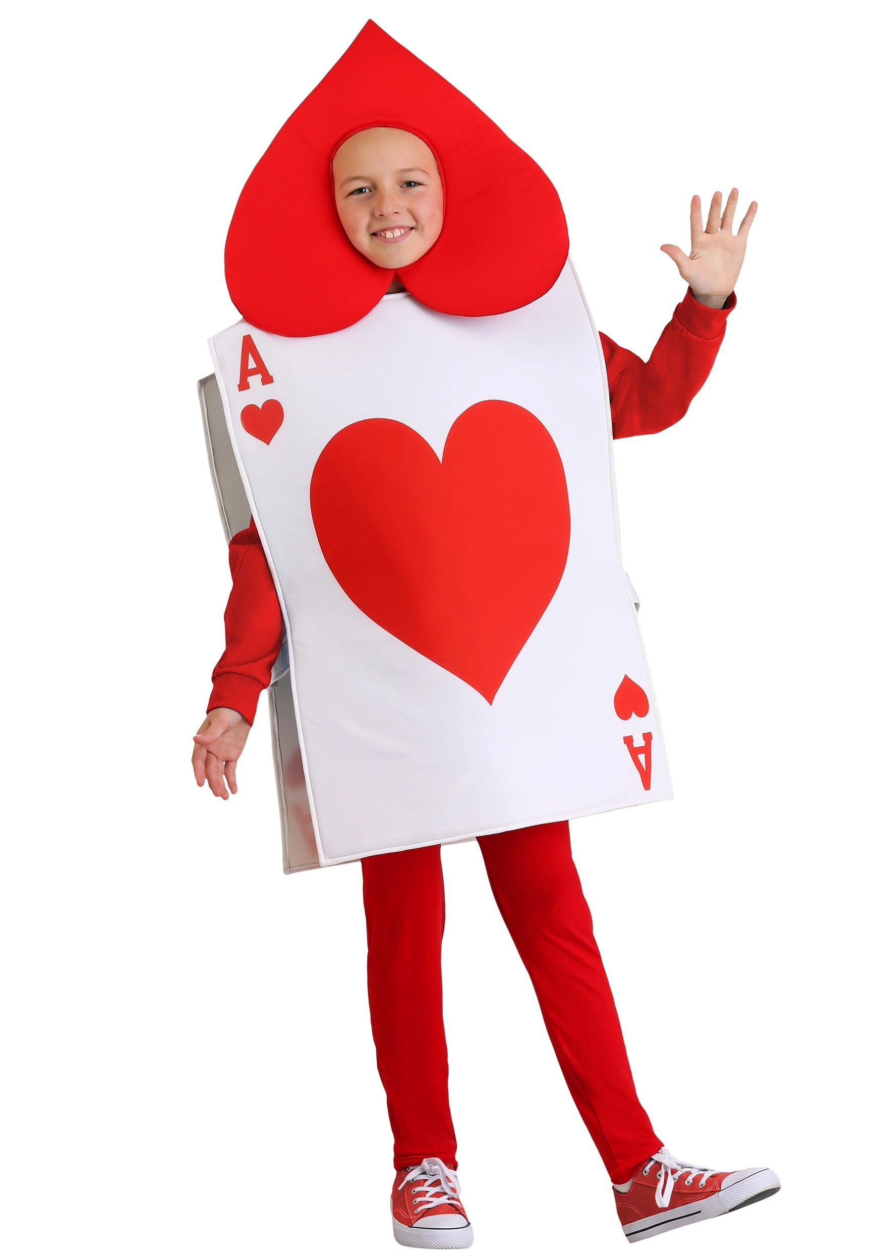 Fun Costumes Ace Of Hearts Costume For Kids