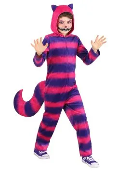 Fun Costumes Cheshire Cat Onesie For Kids