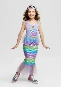 The Wholesale Group Iridescent Mermaid Kids Costume
