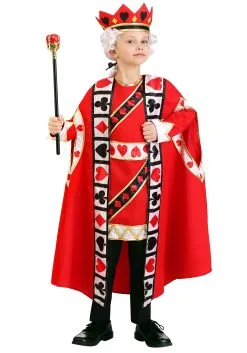 Fun Costumes King Of Hearts Costume For Kids