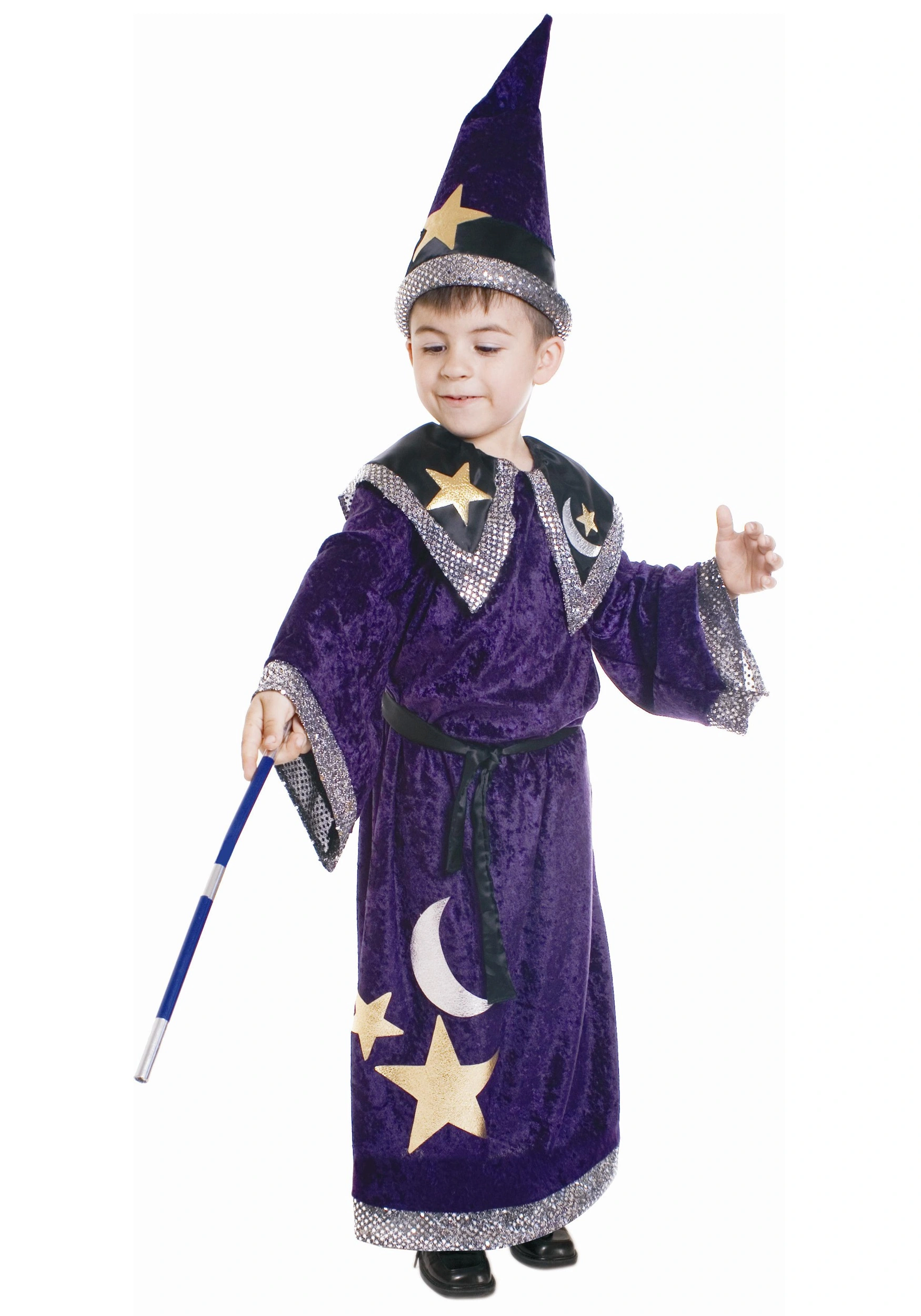 Dress Up America Kid's Magic Wizard Costume