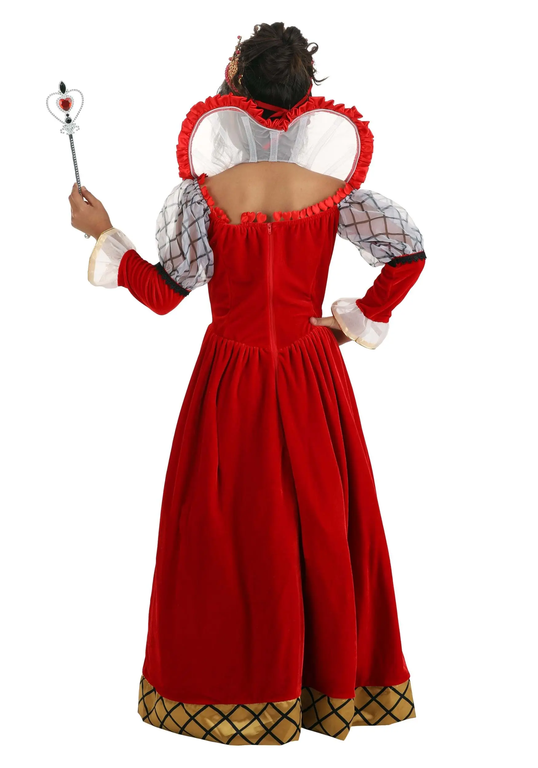 Suzhou Zhongsheng Imp & Exp Co., Ltd Premium Queen Of Hearts Costume For Girls - Image 4