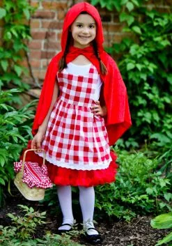 Linna Textiles And Manufacturing Kids Red Riding Hood Tutu Costume