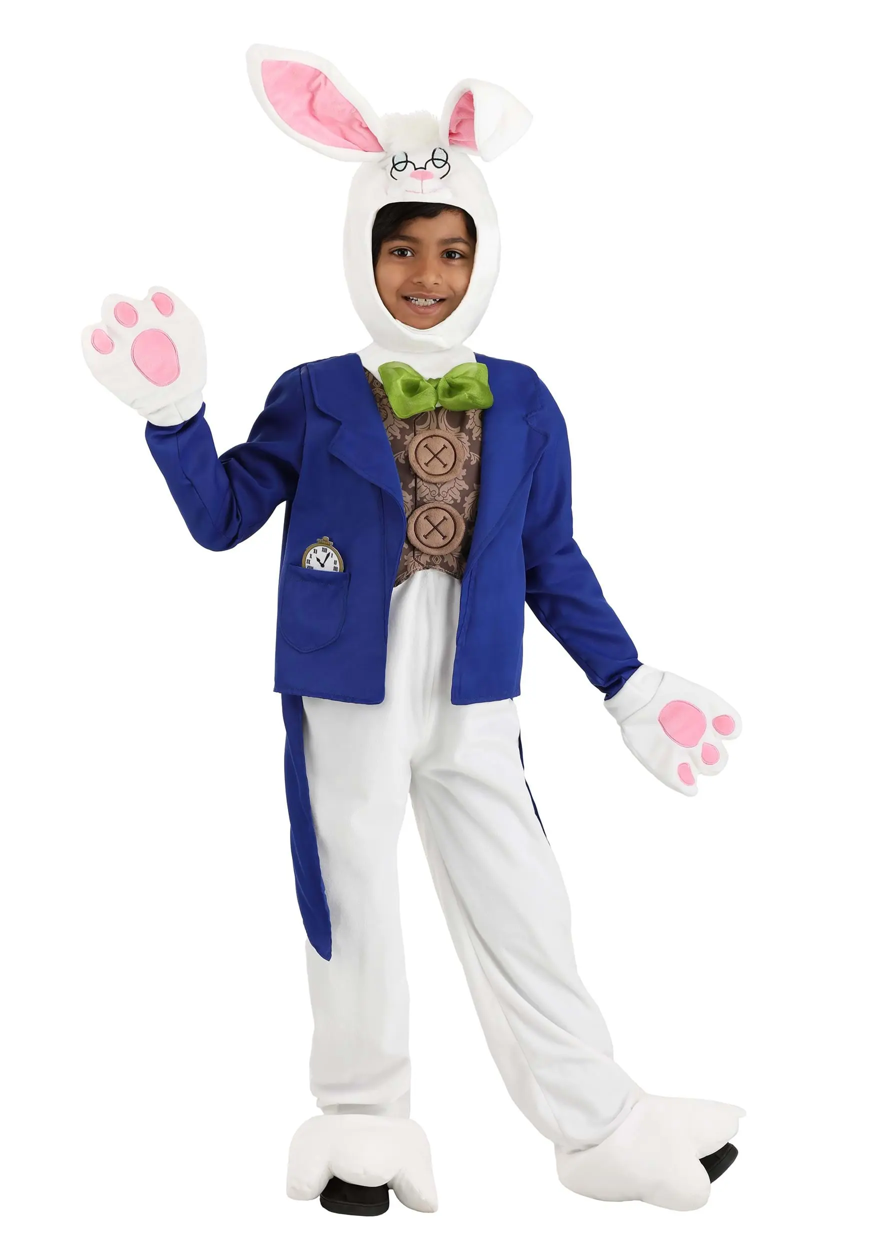 M&R TOY CO., LTD Whimsical White Rabbit Costume For Kids