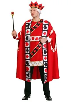 Fun Costumes Adult King Of Hearts Costume