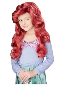 California Costume Collection Lil Mermaid Wig