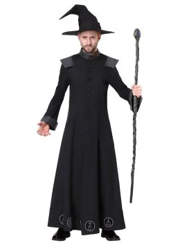 Fun Costumes Men's Plus Size Warlock Costume