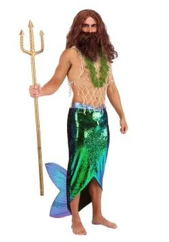 Fun Costumes Salty Merman Costume For Men
