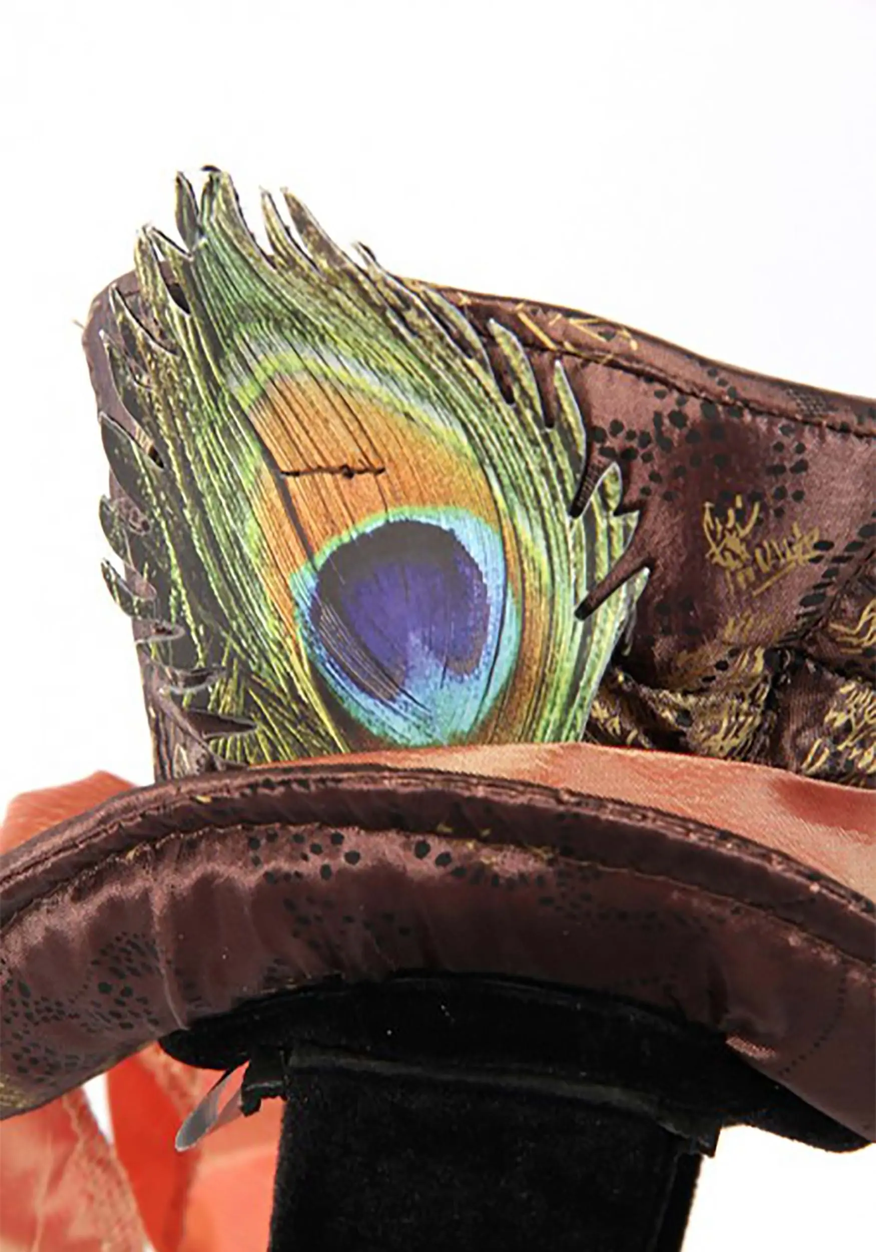 Elope Disney Mini Mad Hatter Brown Headband - Image 4
