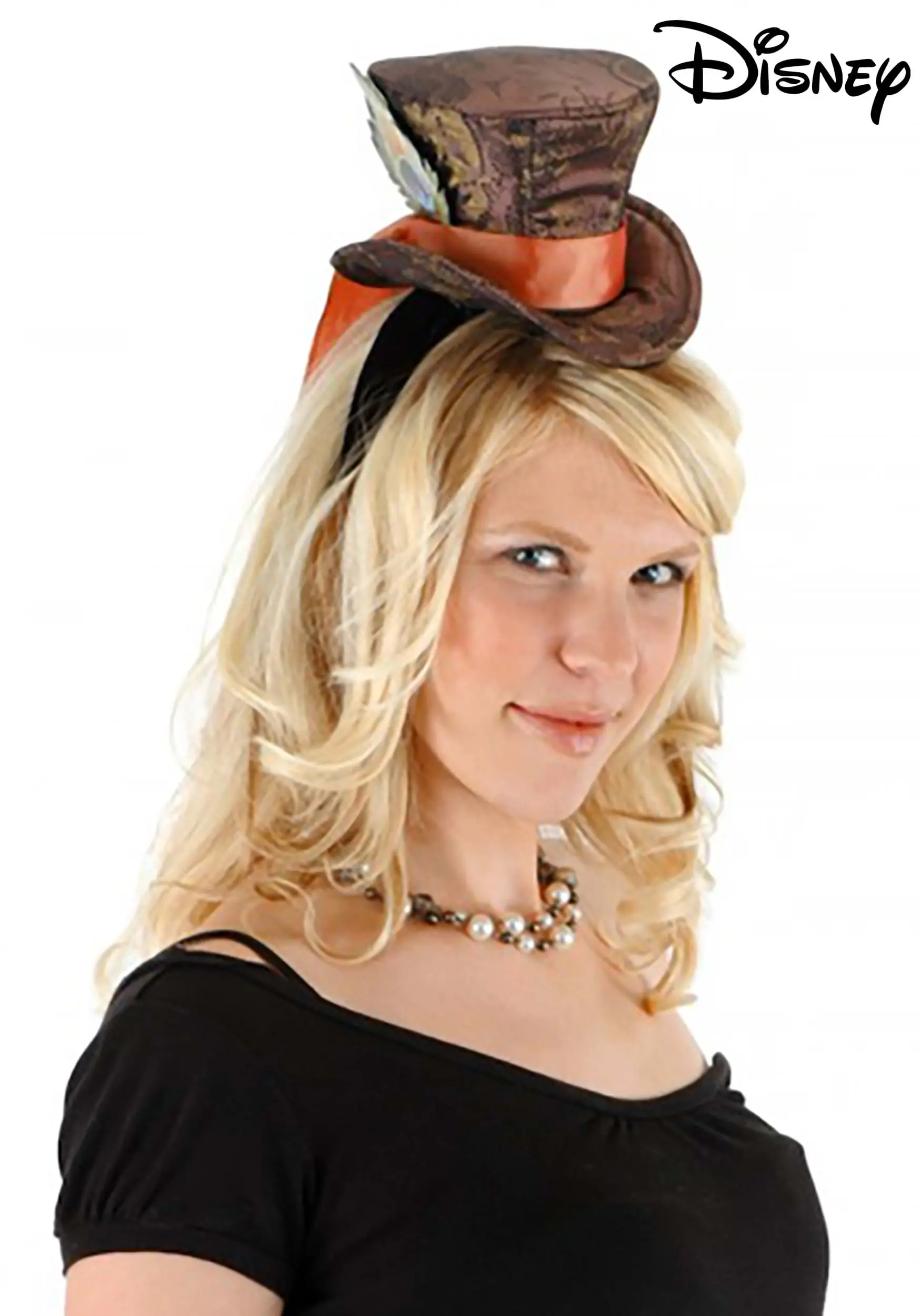 Elope Disney Mini Mad Hatter Brown Headband