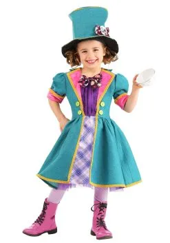 Savvy Garments Toddler Mischievous Mad Hatter Costume