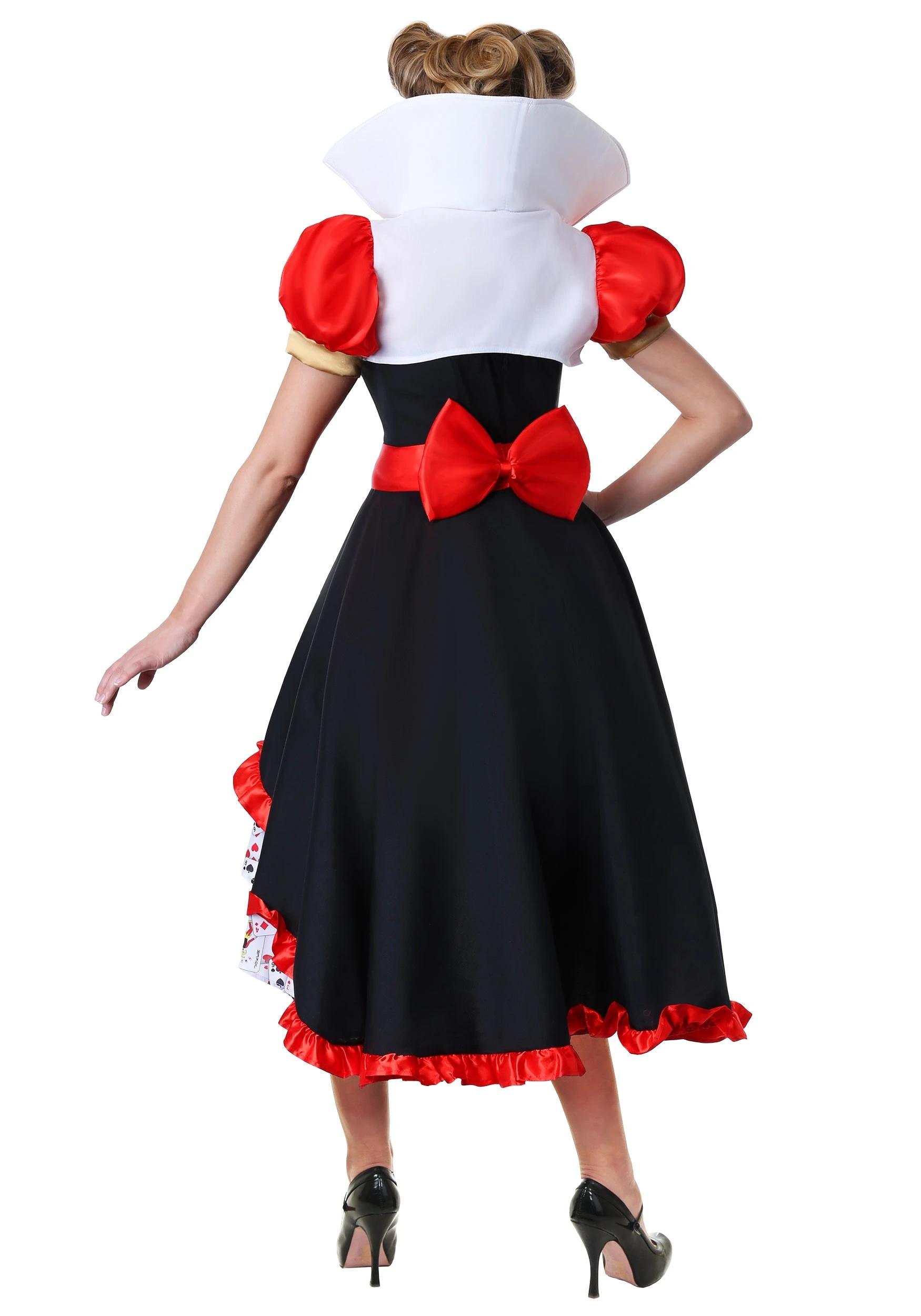 Fun Costumes Plus Size Flirty Queen Of Hearts Costume - Image 2